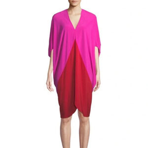 Marie Oliver Silk Dolman Sleeve Dress Size Small